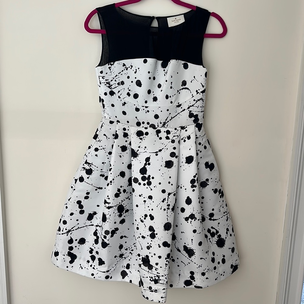 Kate Spade Paint Splatter Party Dress Gem